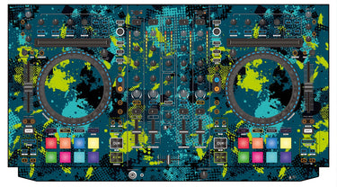 Denon DJ MC 7000 Skin Conflict Green